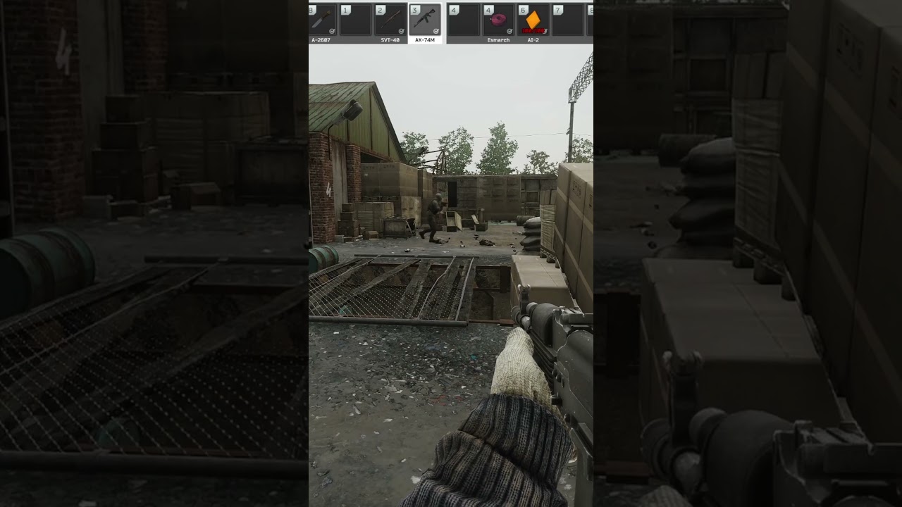 Guards don't care about collateral damage #tarkov #shorts #scavmain
