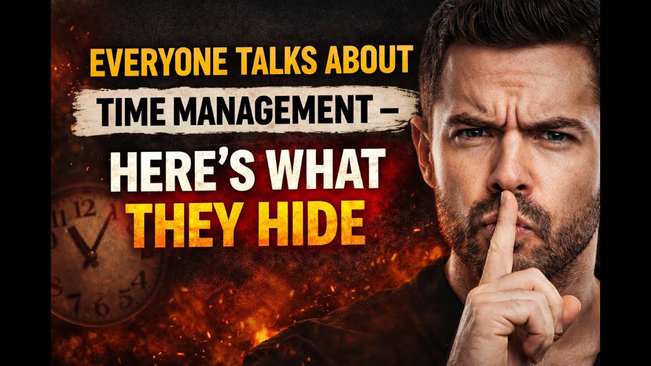 Everyone Talks About Time Management – ​​Here’s What They Hide | The Truth About Time Management