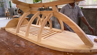 Perfect Woodworking Design Ideas // Build An Unique Coffee Table Structure