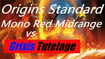 Magic Origins Standard Mono Red Midrange vs Grixis Sphinx
