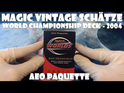 Magic Vintage Schätze 135: WORLD CHAMPIONSHIP DECK (2004) AEO PAQUETTE Magic the Gathering MtG