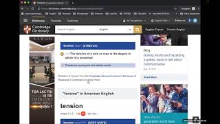 Learning English vocabulary with Cambridge Dictionary:  Making your own vocabulary list