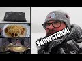 Gambar cover Winter Camping on ICE during a Snowstorm | Do BIG Walleye bite at night?