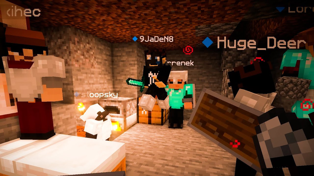 12 Minecraft Horror Youtubers on an Island