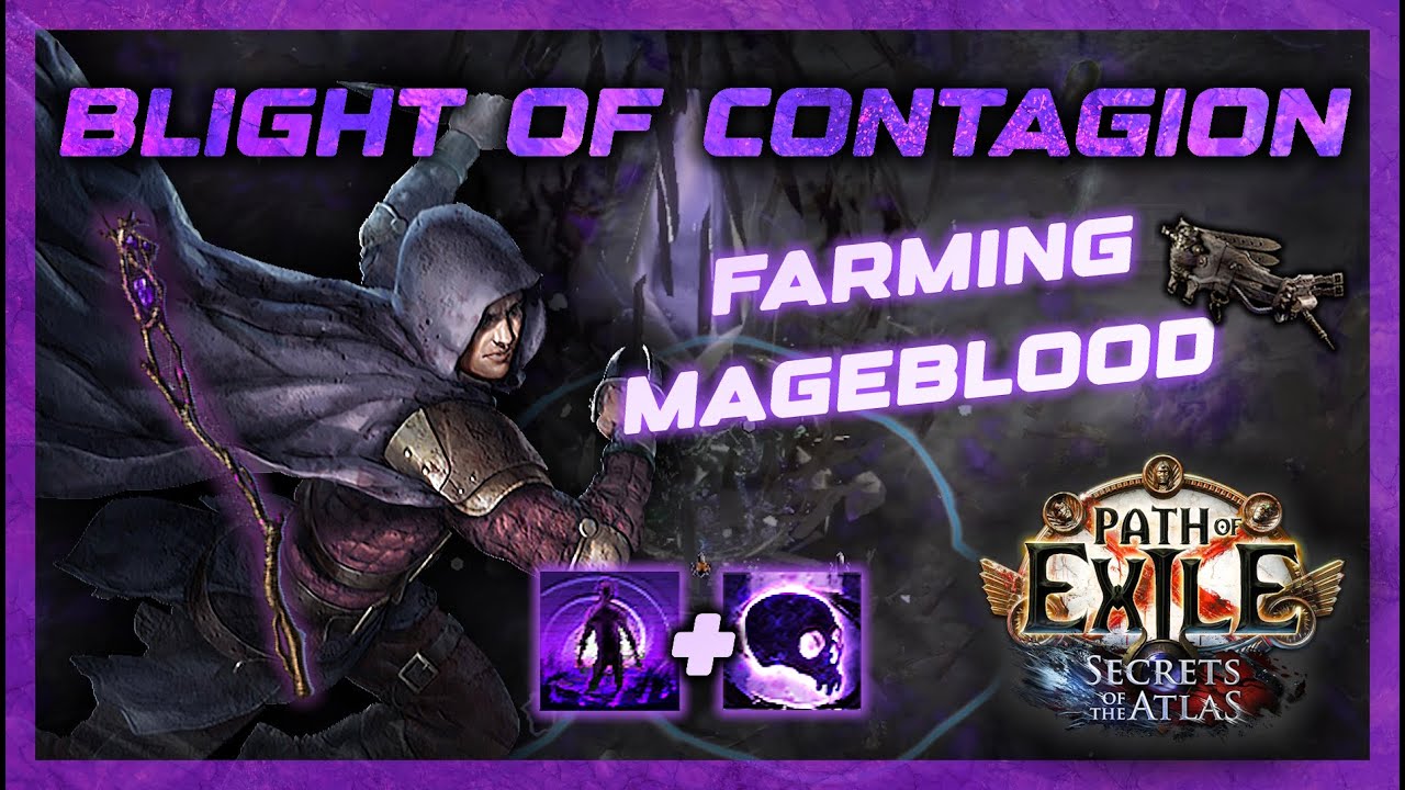 [3.26] FARMING MAGEBLOOD WITH LEGION? | Blight of Contagion | PATH OF EXILE 1 | Part 1