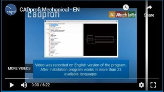 CADprofi Mechanical