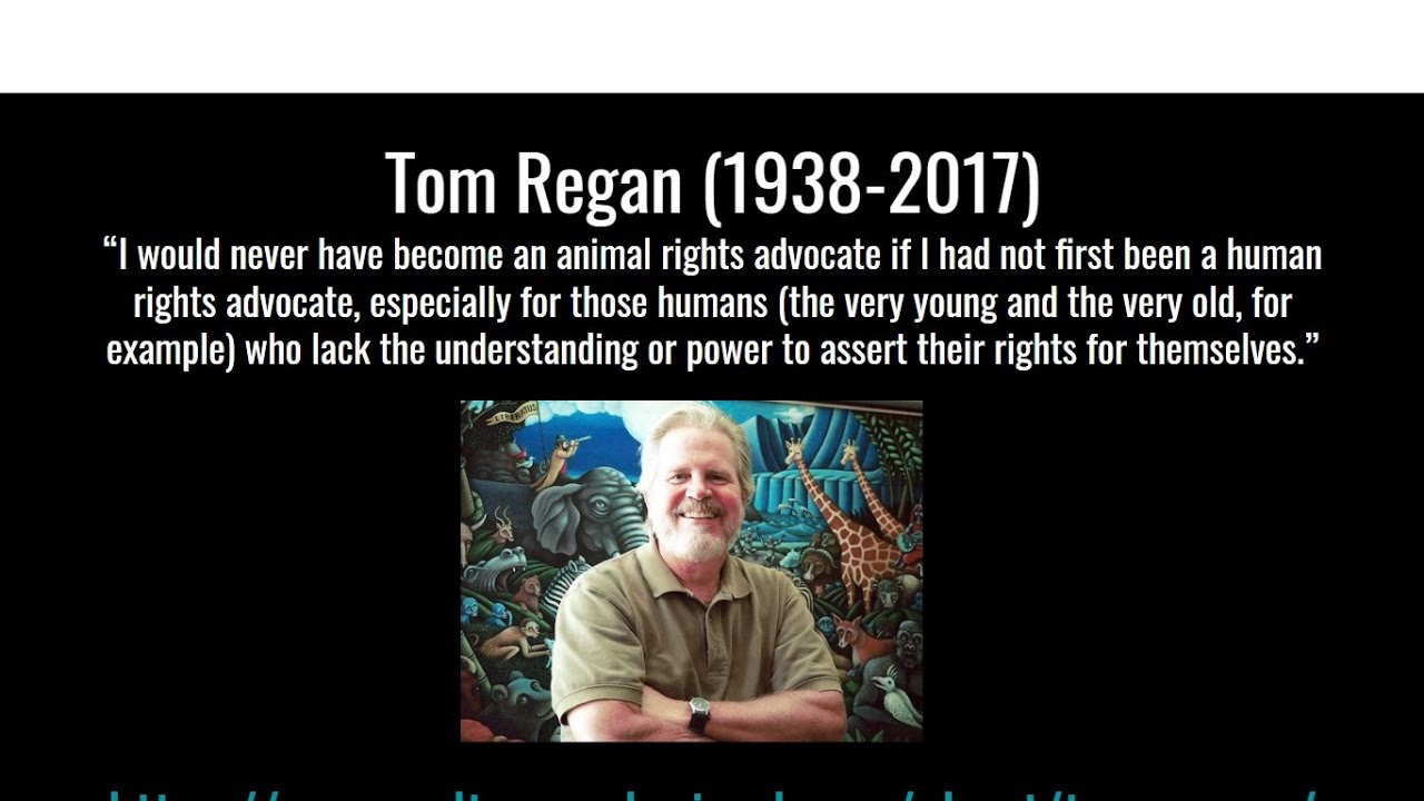 Tom Regan's The Case for Animal Rights - YouTube