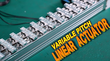 How to assemble variable pitch linear actuator in the factory.🤓