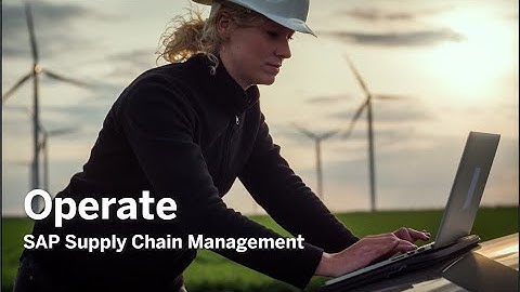 Operate in an energy-efficient and safe manner | SAP Supply Chain Management (SCM) software
