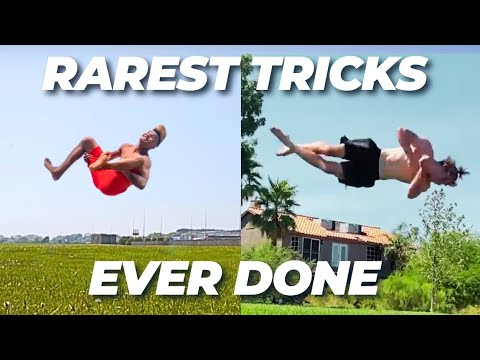 TOP 10 RAREST TRICKS EVER DONE ON GRASS 🔥