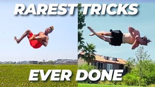 TOP 10 RAREST TRICKS EVER DONE ON GRASS 🔥