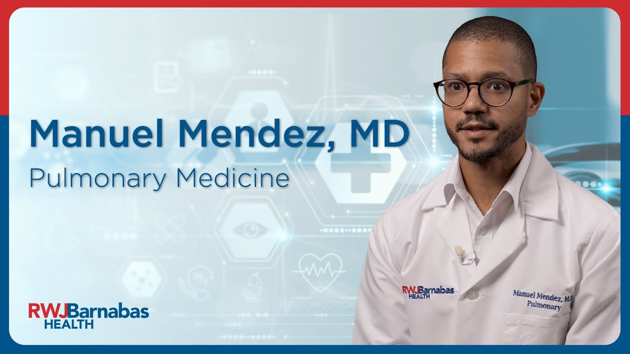 Meet Manuel Mendez, MD, Pulmonary Medicine - YouTube