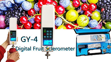 NADE GY-4 Lab Portable Digital Fruit Sclerometer Digital Fruit Hardness Tester