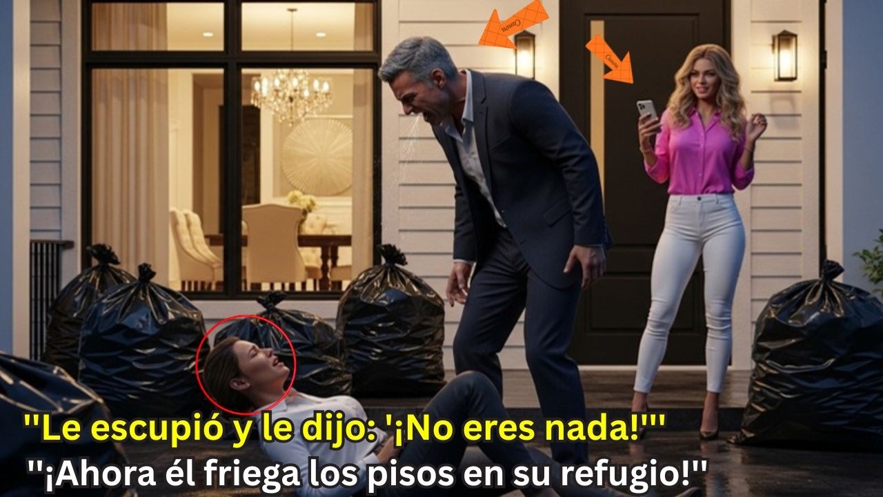 El padrastro se rió al echarla—2 años después lloró al verla esposa de un billonario.