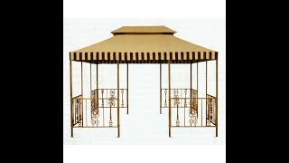 Replacement Canopy Top for DC America Parkland Heritage Victorian Gazebo - LCM576
