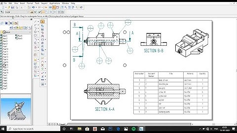 HOW DESIGN TAILSTOCK USING SOLIDEDGE: 3D TO 2D DRAWING