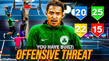 These OFFENSIVE THREAT BUILDS w/ CONTACT DUNKS can DO IT ALL in NBA 2K22! BEST OVERPOWERED ISO BUILD
