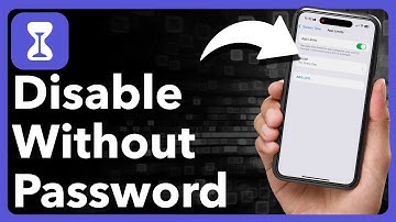 Schermtijd uitschakelen zonder wachtwoord op iPhone