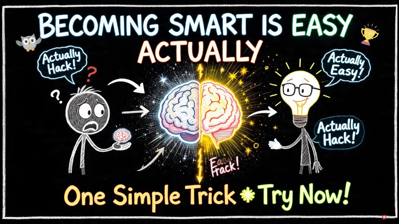 How to Become smart 😎 : 7 Easy Steps - YouTube