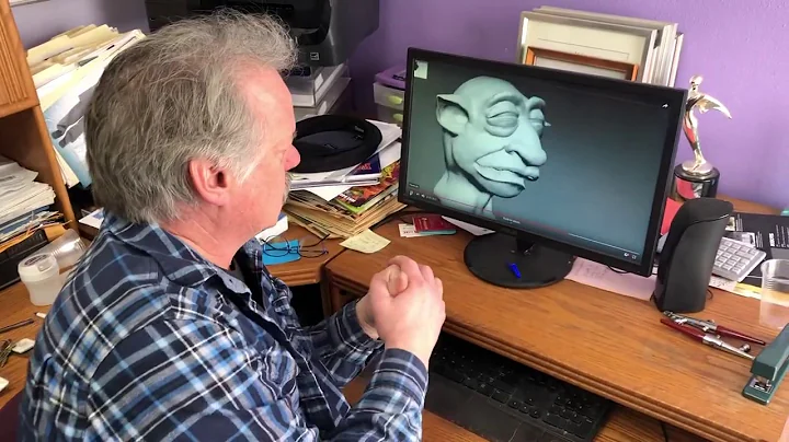 Quimby 3D Mold for Animatronic Silicone Skin