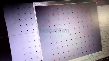 LaserMen CCD camera calibration