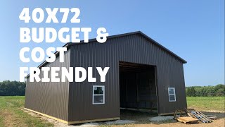 40x72 16’ - Budget & Cost Friendly