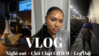 VLOG | CHIT CHAT GRWM! I GOT FIRED, LEG DAY + NIGHT OUT IN CHARLOTTE NC + STARTING OVER AGAIN