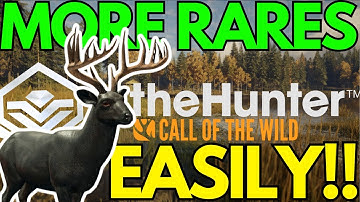 How to Find MORE RARES Using this INSANE Method!! - Call of the Wild