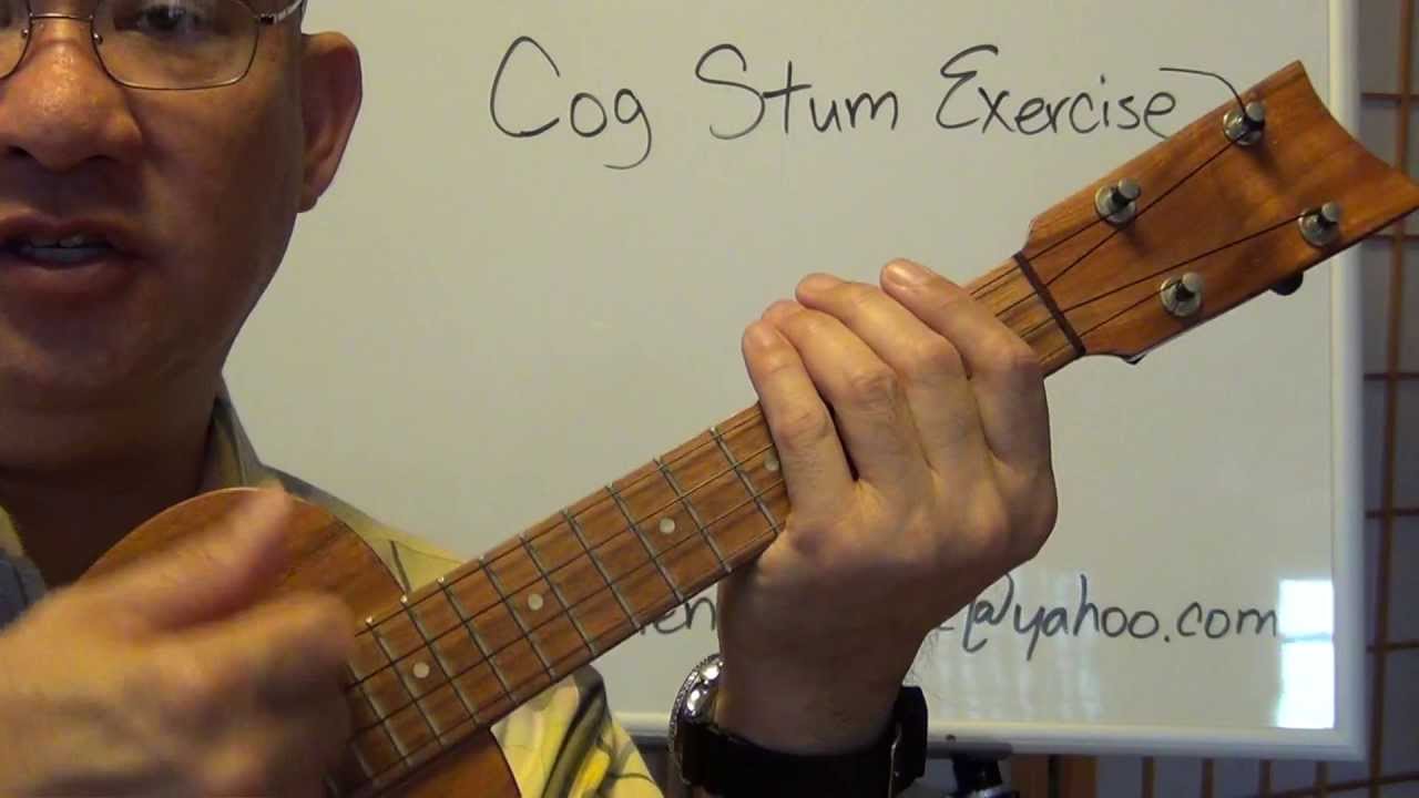 Bueno Beg Uke 2 Cog Strum Exercise - YouTube