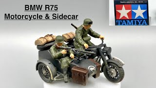 TAMIYA 1/48 German Motorcycle＆Sidecar