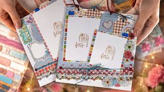SCRAPBOOK para iniciantes:Finalizando o Álbum + Layout 20x20 Passo a Passo! 🌟