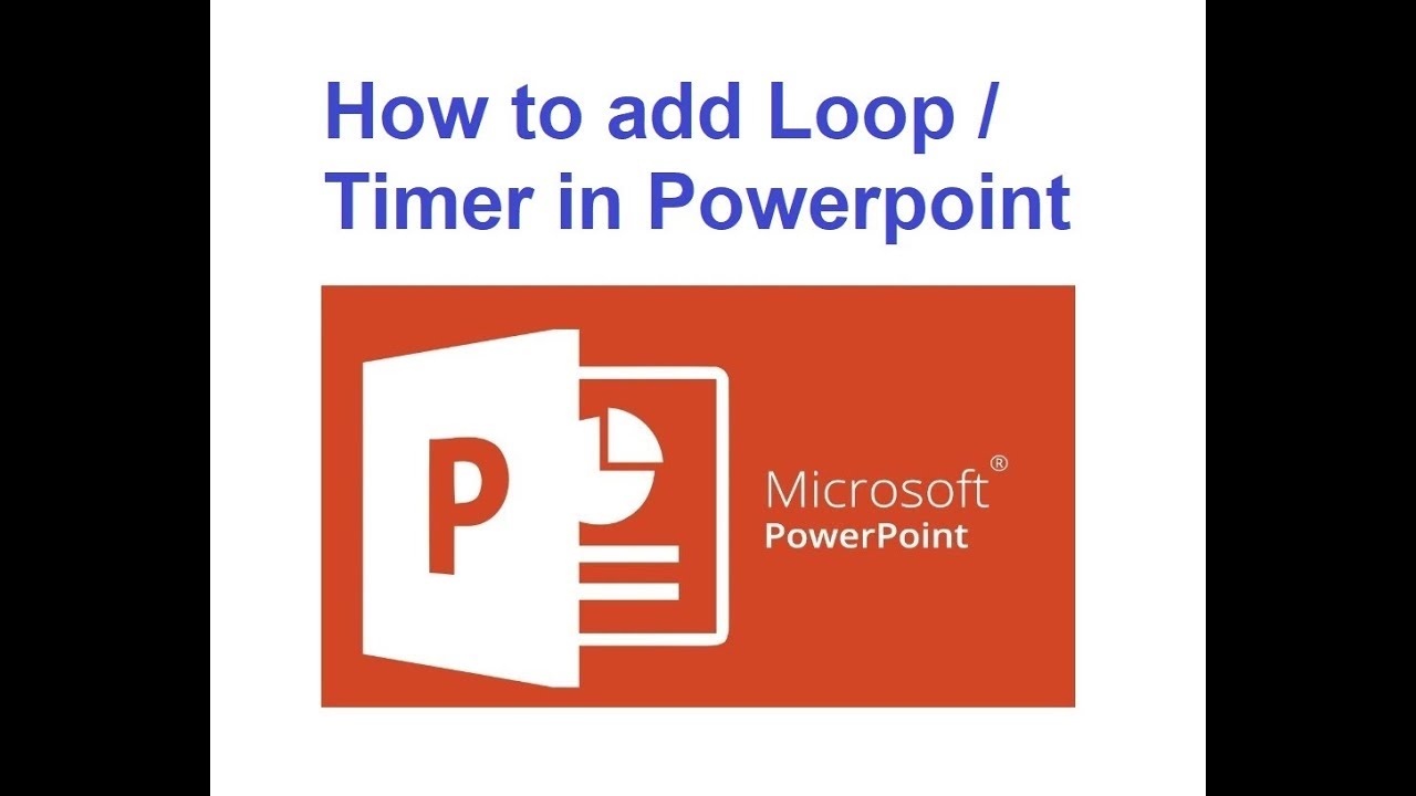 powerpoint presentation loop timing