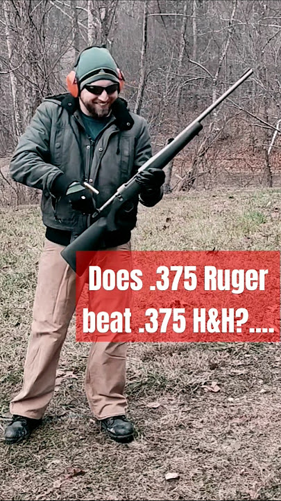 Is .375 Ruger the GOAT of .375 rifles?