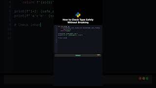 How to Check Type Safely Without Breaking #type
