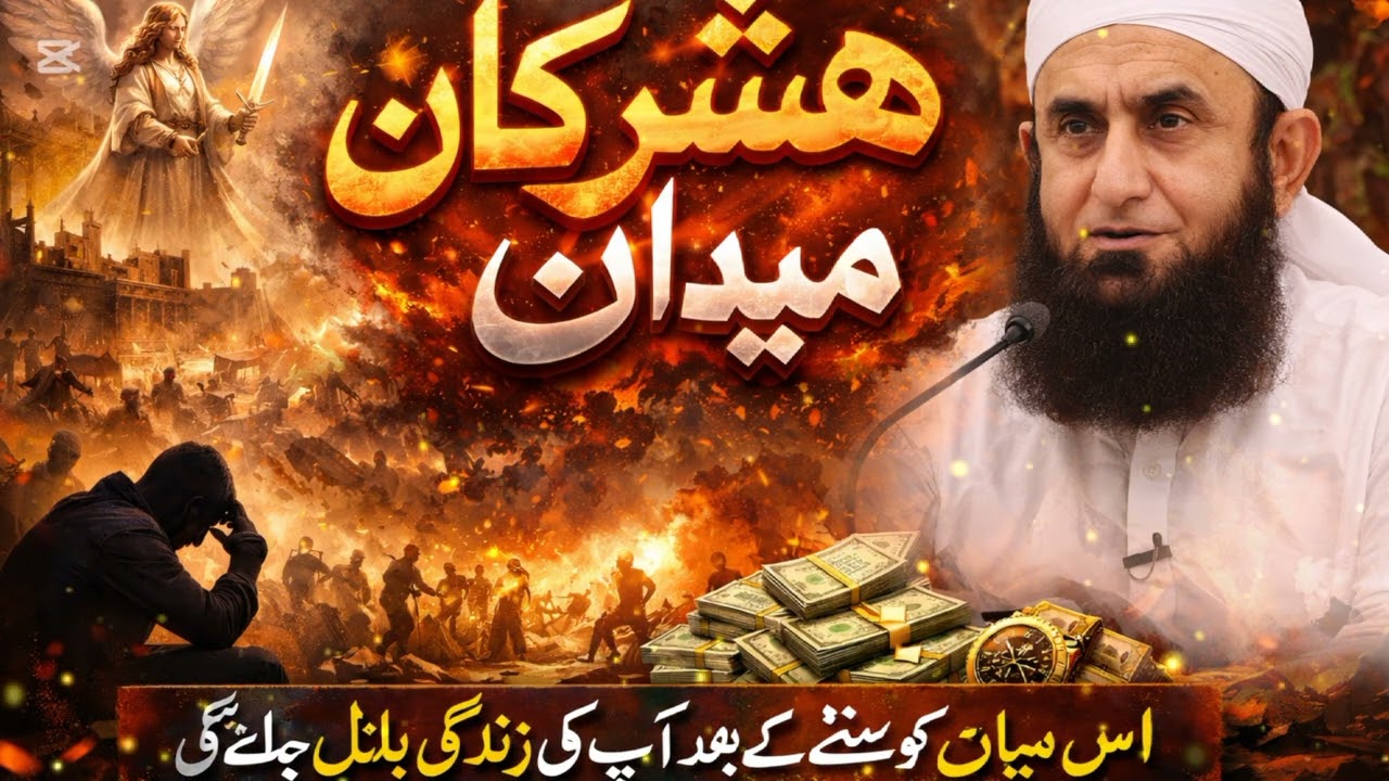 Hasher ka maydan molana tariq jameel 