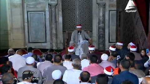 فضيلة الشيـخ محمود أبو الوفا الصعيدي في تلاوة فجر الجمعة 27  رمضان 1435 هـ  25 7  2014م      الجامع