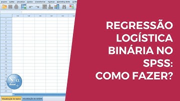 Regressão Logística Binária no SPSS (Aula 13 - Parte 1)