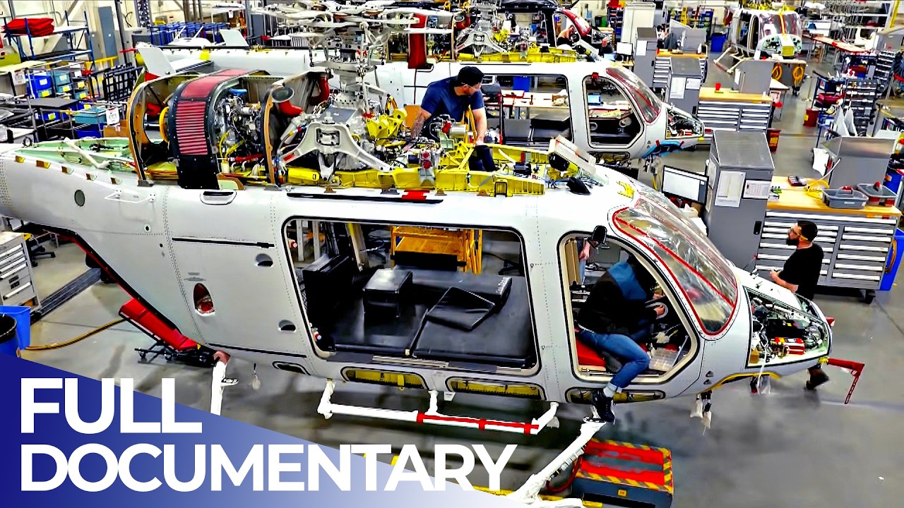Bell Manufacturing: Crafting a $9 Million Twin-Engine Helicopter | FD Engineering