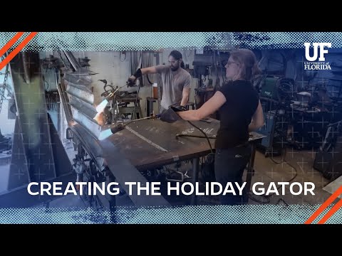 The making of the University of Florida Holiday Gator