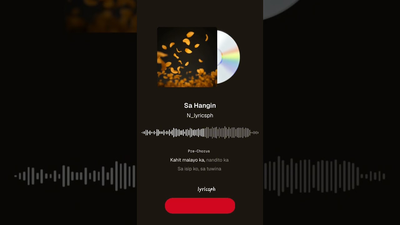 SA HANGIN - FILIPINO BALLAD - N_LYRICSPH
