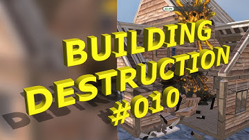 Building destruction #010 │ Captain TNT │ Game Records #Shorts