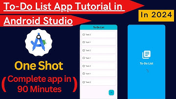 To Do List App Tutorial Android Studio || Android Studio Project || To-Do List
