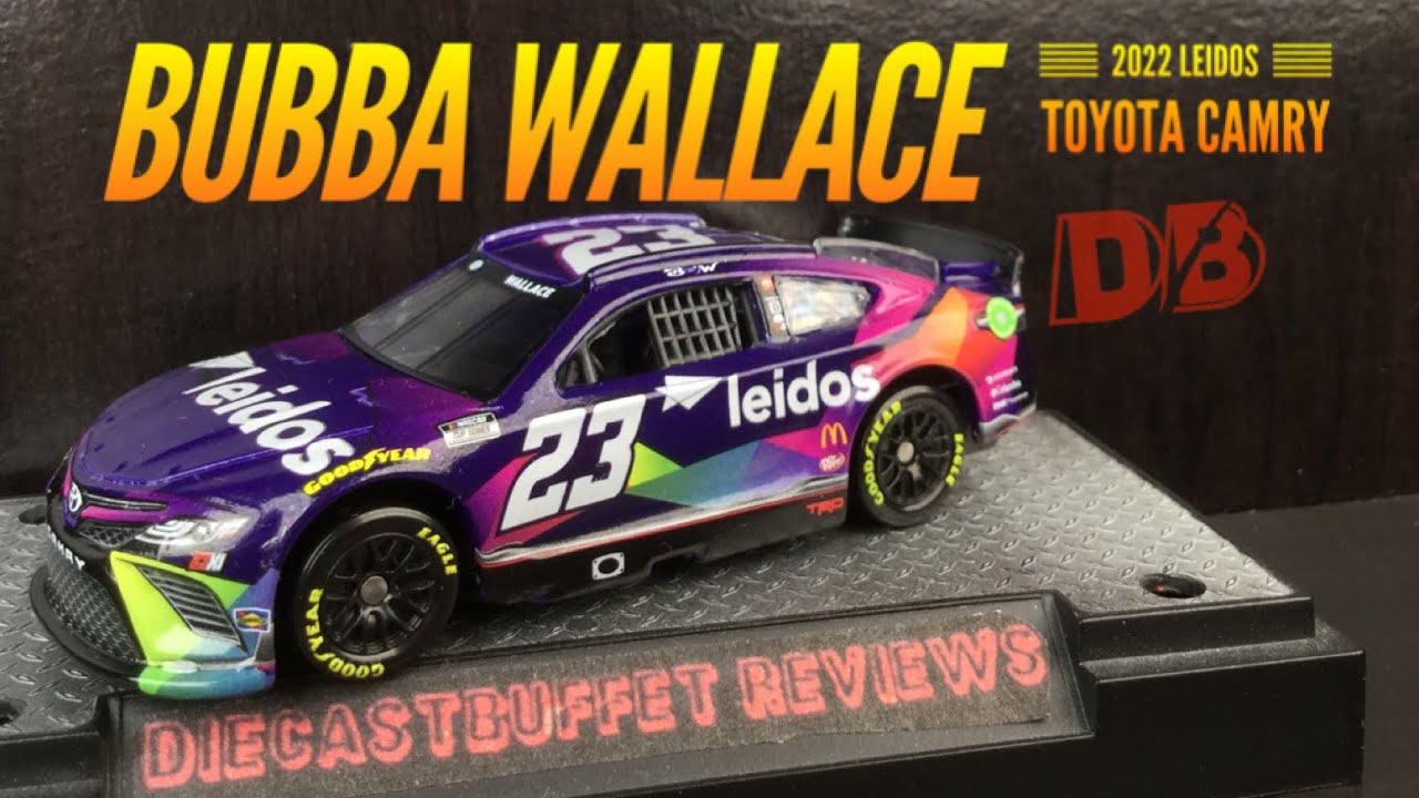 2022 BUBBA WALLACE LEIDOS TOYOTA CAMRY DIECASTBUFFET NASCAR DIECAST