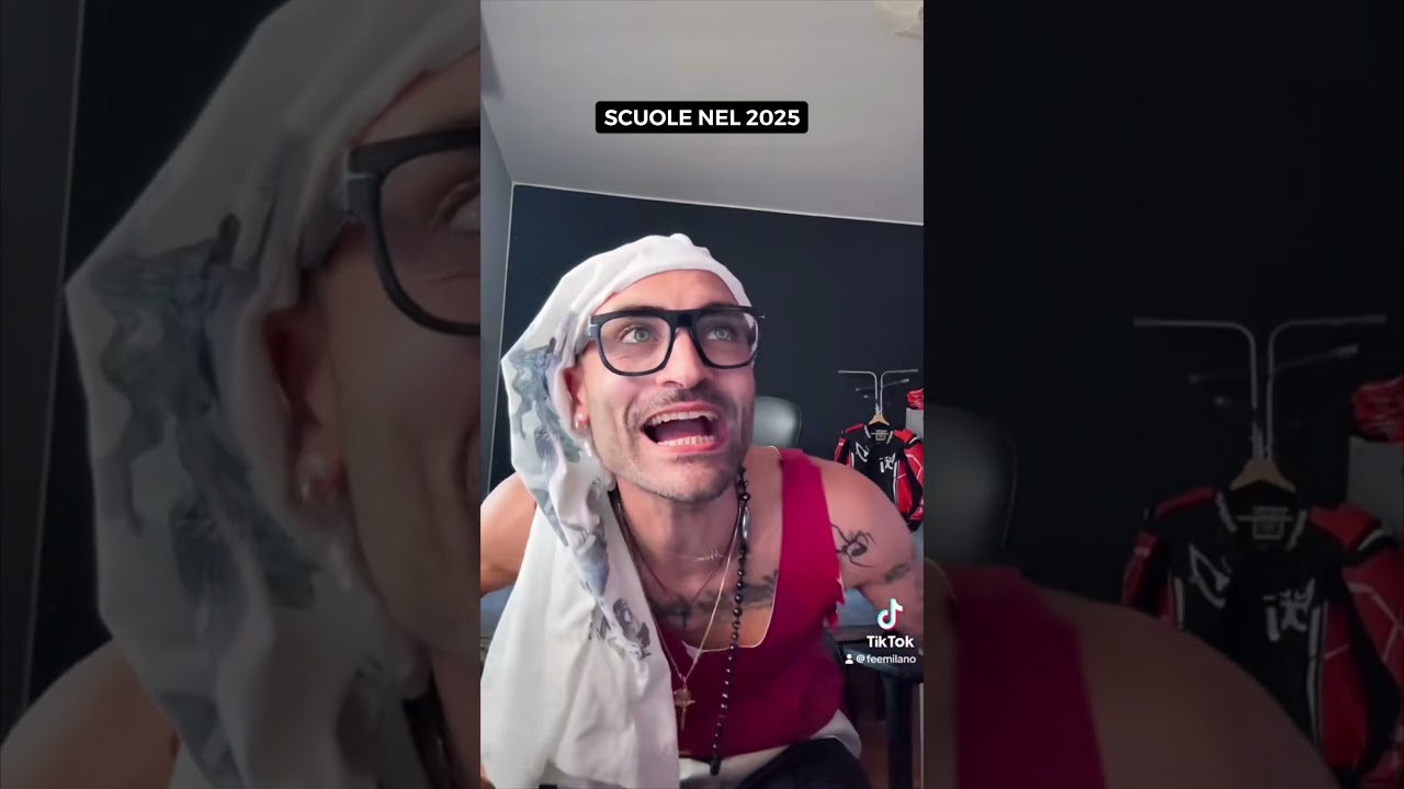 SCUOLE NEL 2025☠️ (la fine del video😂)  