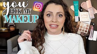 SUBSCRIBERS PICK MY MAKEUP \/ New Makeup Try-On