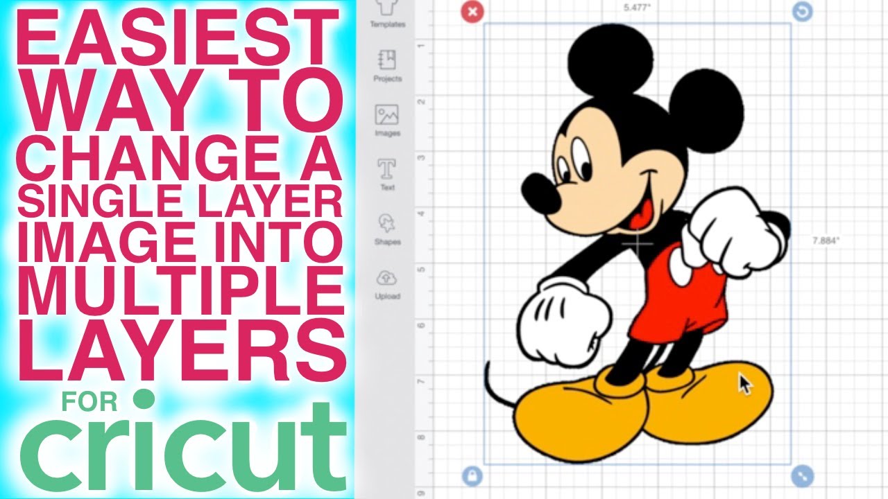 Download How To Create An Svg How To Change A Single Layer Image To Multiple Layers In Cricut Design Space Youtube SVG, PNG, EPS, DXF File