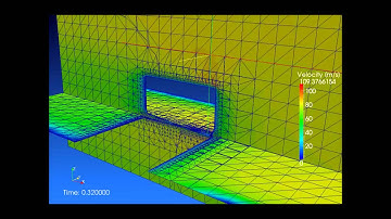 MSC Nastran Nonlinear+OpenFOAM - Simple Wing Part 4of4