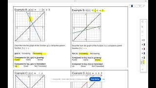 Unit 2: Comparing Functions