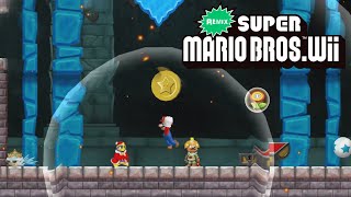 Remix Super Mario Bros.Wii #8 Walkthrough 100%