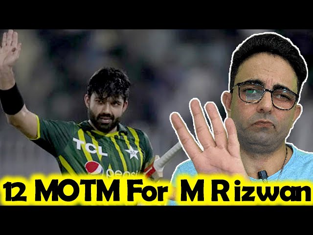 Muhammad Rizwan now has the most man of the match awards for Pakistan in the T20I format class=